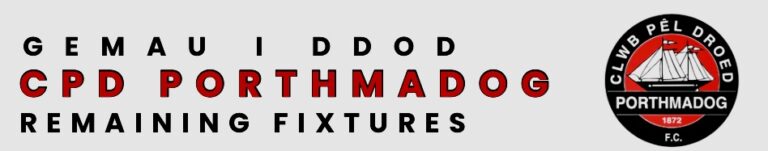 Read more about the article Gemau i ddod / Remaining Fixtures