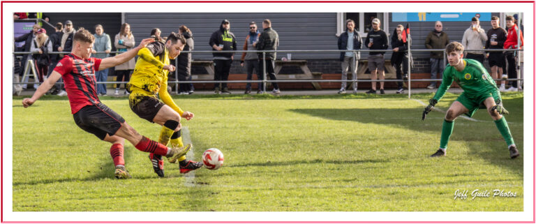 Read more about the article Tair gôl arall i Osian Evans / Another hat-trick for Osian Evans
