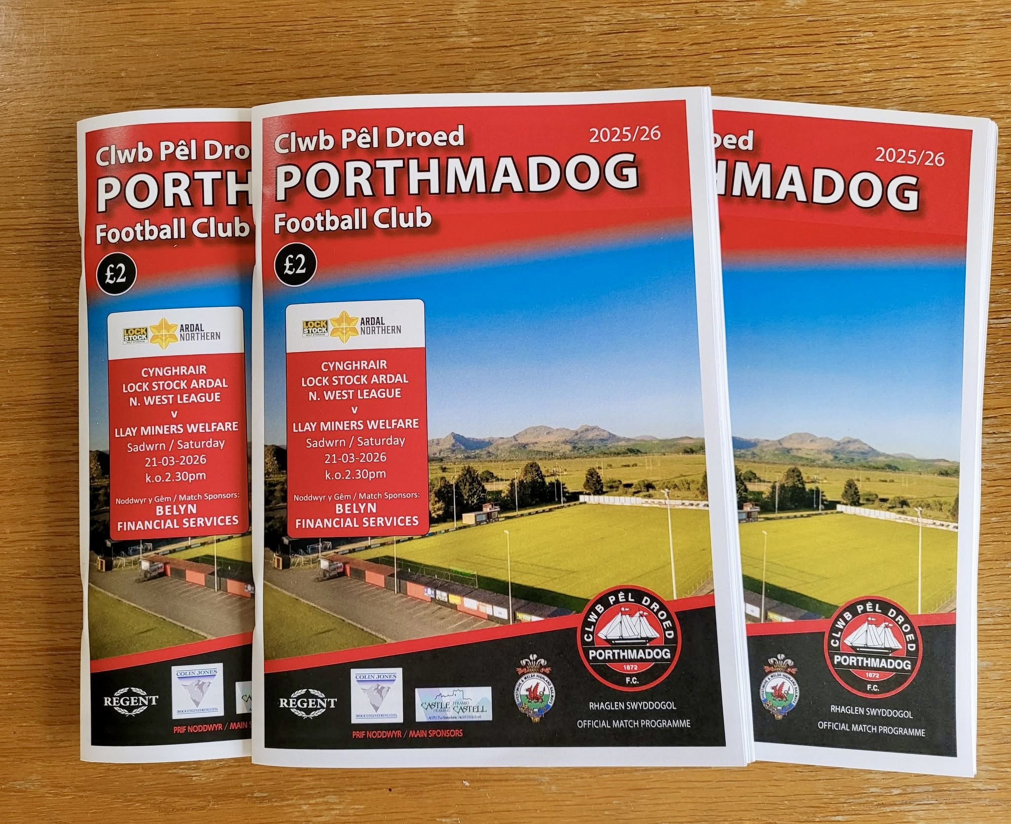 Read more about the article Rhaglenni gêm Llay Welfare ar gael / Llay Welfare programmes on sale (21.03.2026)