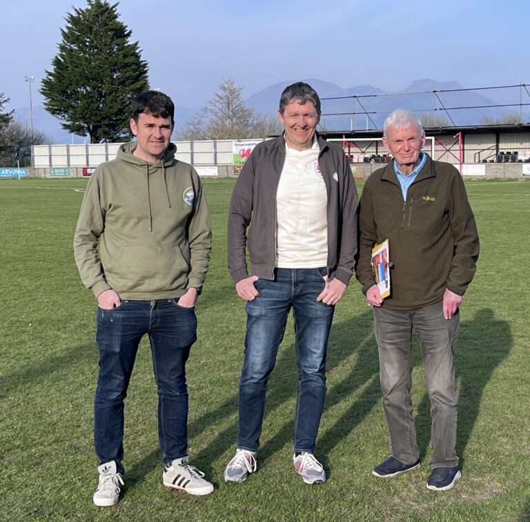 Read more about the article Diolch – Gareth, Iwan ac Emyr – Criw ffyddlon y Wefan