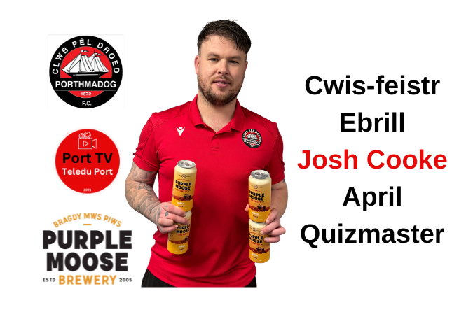 Read more about the article Josh Cooke – Cwis Ebrill / April Quiz