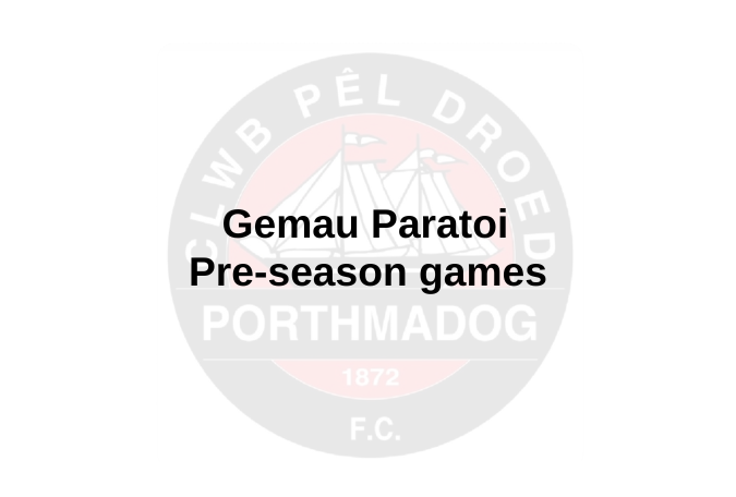 Read more about the article Gemau paratoi / Pre-season games