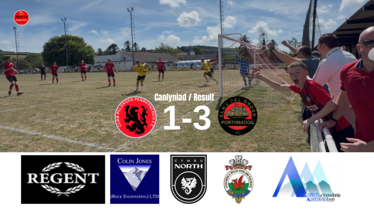 Read more about the article CPD Penrhyncoch 1–3 CPD Porthmadog | Adroddiad y Gêm / Match Report